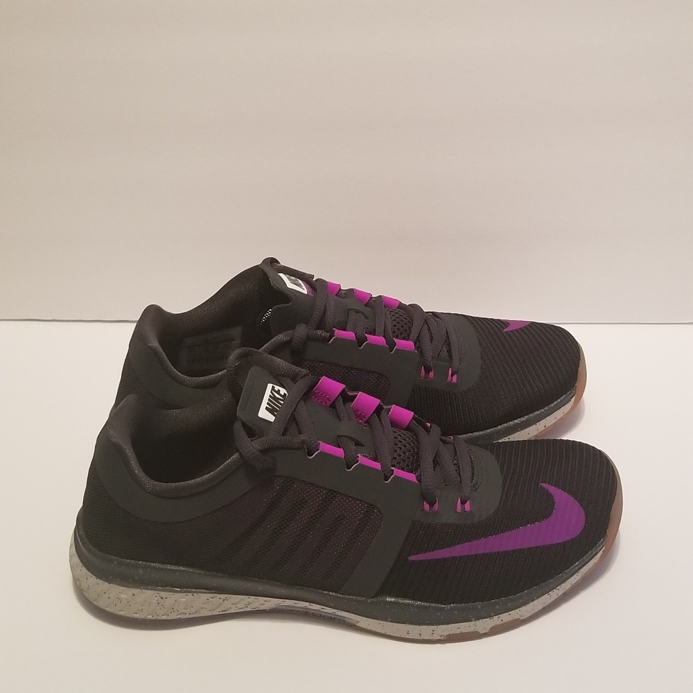 SOLD. Nike Black/Purple  Zoom Running Sneakers - Picture 7 of 8